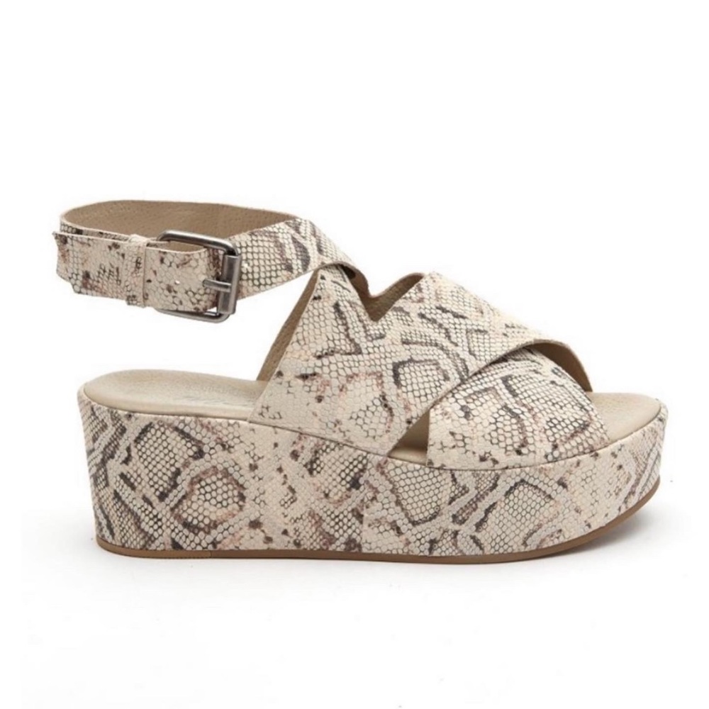 Matisse Snakeskin Platforms